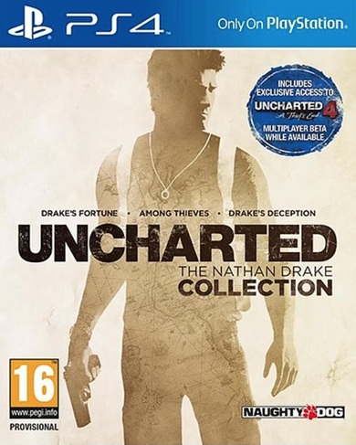 UNCHARTED THE NATHAN DRAKE COLLECTION
